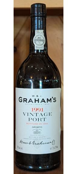 Graham's 1991 Vintage Port